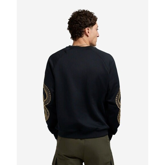 Nike Kobe Year of the Mamba Fleece Crewneck Sweatshirt Sz Large Black HQ4697-010 - Picture 2 of 10